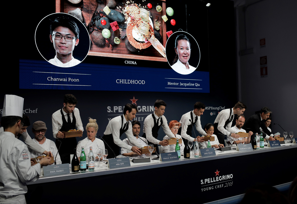 san-pellegrino-young-chef-evento-2018-sette-saggi-degustazione san-pellegrino-young-chef-evento-2018-degustazione